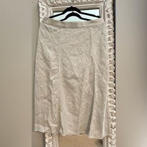 Baird McNutt Irish Linen Slip Skirt for J Crew, NWT, Size 12